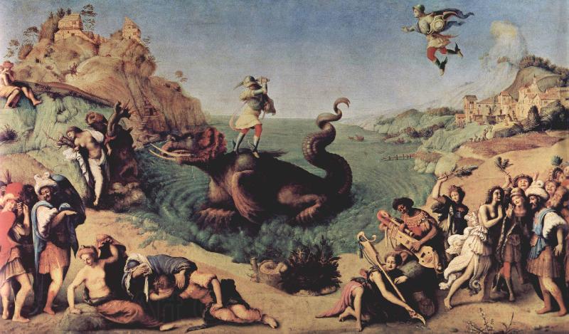 Piero di Cosimo Perseus Freeing Andromeda Spain oil painting art